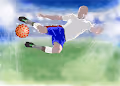 Soccer kick Covid