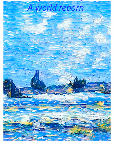 A canvas of code and algorithm : A world reborn.