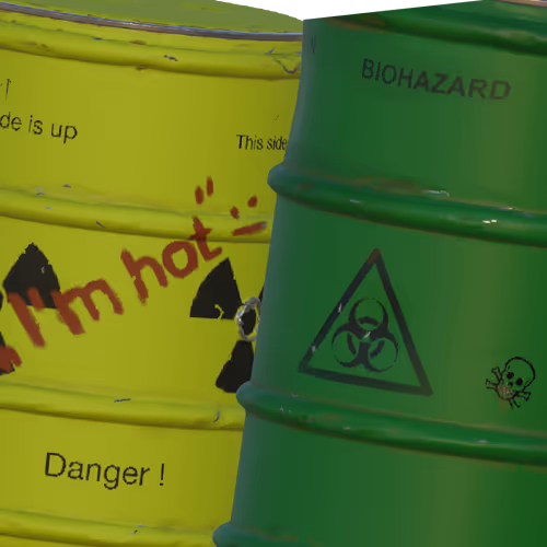 Nuclear and organic waste...