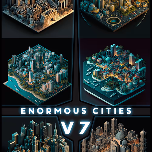 Enormous Cities V7 (Open Editions)
