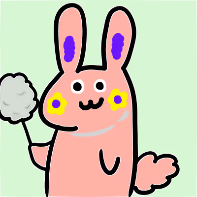 flower rabbit series