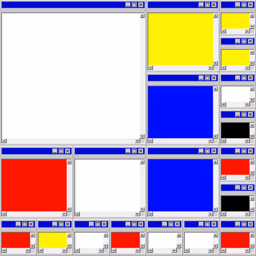 Mondrian's Desktop