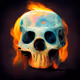 Ecleposs Skulls on fire
