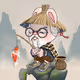 Old man fishing - old