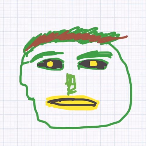 The Flat Face Man