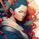 Crimson Blooms by Mad Boogie