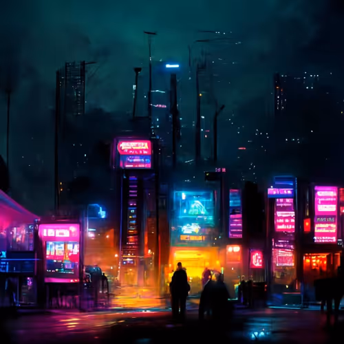 Lights of Cyber City