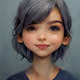 CUTE GIRL DOODLE AI