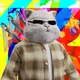 SamuraiCats 3D by Hiro Ando