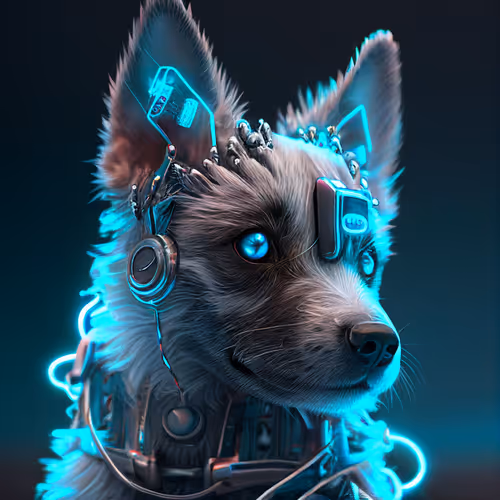 Miyake Cyber Cute Dog