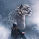 Big animals and little man