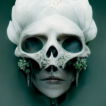 Skulls-Ornamental - old