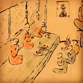 Abstract art of Dichi - old