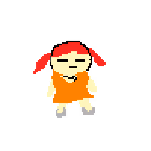 pixel girl