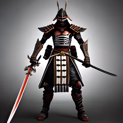 Samurai Skeleton #RST002