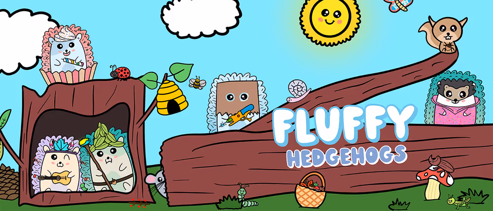 Fluffy Hedgehogs The Minis