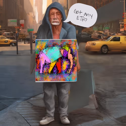 Need ETH to Buy Art
