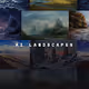 Animated AI Landscapes