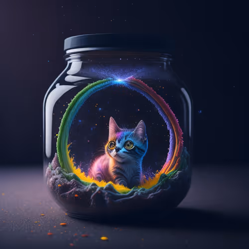 Animals in a bottle