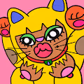 Beckoning lady cat