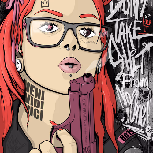 "Punk Life" by Re1st.Art