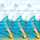 Sea, female legs, beautiful clouds, summer, beach, happy moments V3