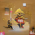 Jpan Samurai pixel - old
