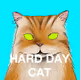 HARD DAY CAT - old