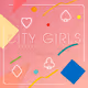 CITY GIRLS GAMBLING CARD COLLECTIONS - old