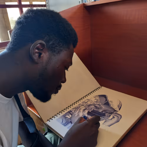 Me and my pen telling stories