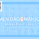ADMEN DAO MAHJONG MEMBERSHIP CARD