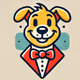 Funny Retro Dogs 001