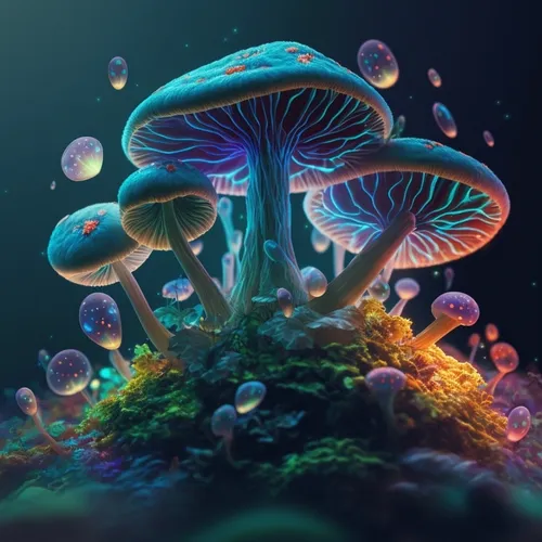 Neon Shroom World