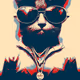 Lady Cyberpunk Cats