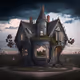 Gothic Doll Dream Houses