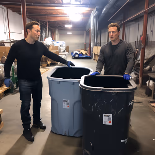 Men At Work by HanZzzel / Beeple Community Artist Showcase 2024