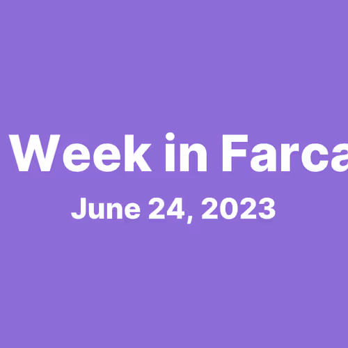 This Week in Farcaster - June 24, 2023 - Sponsored by Purple