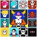 Kawaii SKULL GIFS COLLECTION