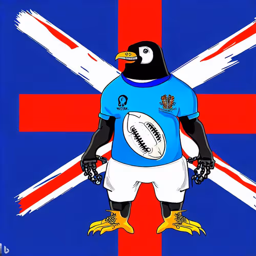 Rugby mutant penguin