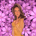 Flowers woman