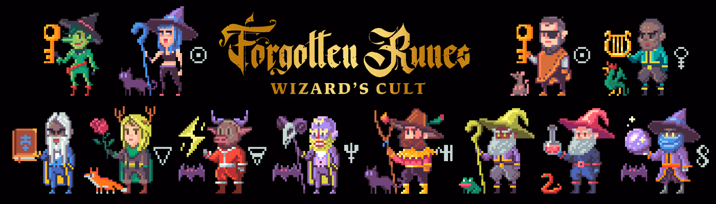 Forgotten Runes Wizards Cult banner