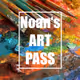 Noan's art pass by Noan