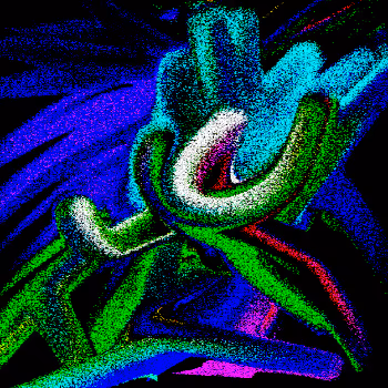 Drawing in micro pixels