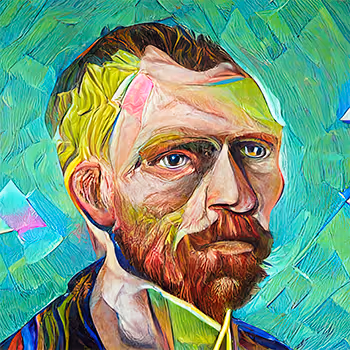 Neon Portraits by Molly Art