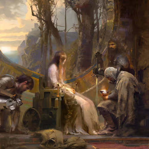 The Grail by Craig Mullins