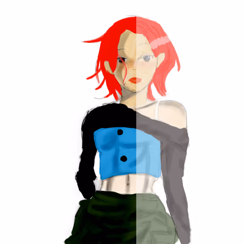 red hair girl