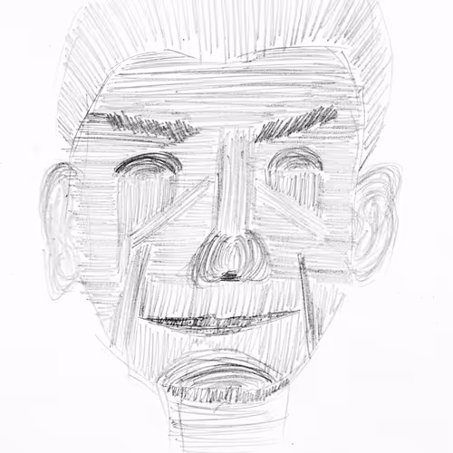 MERSI - PORTRAIT CRAYON PAPIER