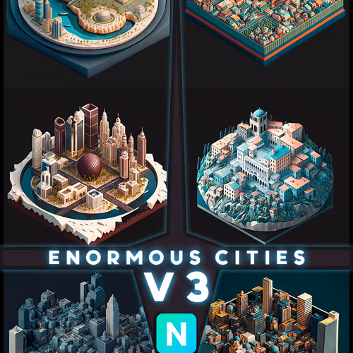 Enormous Cities V3 (Open Editions)