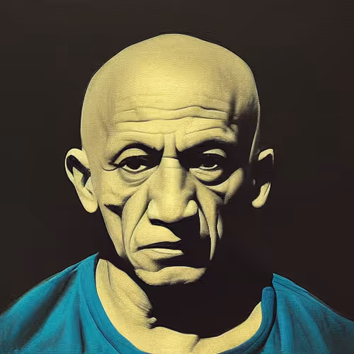 Picasso's Zen Warriors - old
