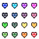 Pixel Hearts V2
